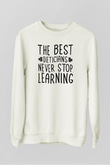 Diyetisyen Beyaz Unisex Sweatshirt