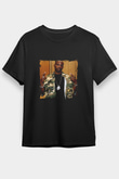 DMX Baskılı Unisex Siyah Tişört