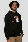DMX Siyah Unisex Kapüşonlu Sweatshirt