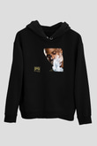 DMX Siyah Unisex Kapüşonlu Sweatshirt