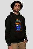 Doctor Who Siyah Unisex Hoodie