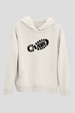 Doğa Yürüyüşü Baskılı Unisex Ekru Hoodie