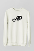 Doğa Yürüyüşü Baskılı Unisex Ekru Sweatshirt