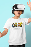 Dokken Baskılı Beyaz Unisex Beyaz Çocuk Tişört - Tshirt