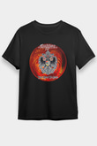 Dokken Baskılı Unisex Siyah Tişört - Tshirt
