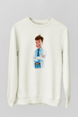 Doktor Beyaz Unisex Sweatshirt