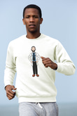 Doktor Beyaz Unisex Sweatshirt