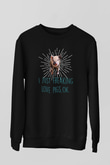 Domuz Siyah Unisex Sweatshirt