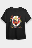 Domuz Siyah Unisex Tişört T-Shirt - TişörtFabrikası