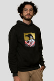 Don Diablo Baskılı Unisex Siyah Hoodie