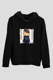 Don Diablo Baskılı Unisex Siyah Hoodie