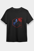 Don Diablo Baskılı Unisex Siyah Tişört