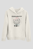 Don Diablo Beyaz Unisex Kapüşonlu Sweatshirt