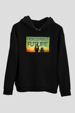 Don Diablo Siyah Unisex Kapüşonlu Sweatshirt