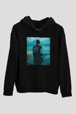 Don Diablo Siyah Unisex Kapüşonlu Sweatshirt