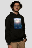 Don Diablo Siyah Unisex Kapüşonlu Sweatshirt