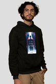 Don Diablo Siyah Unisex Kapüşonlu Sweatshirt