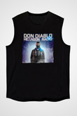 Don Diablo Siyah Unisex Kolsuz Tişört