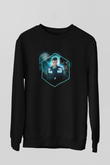 Don Diablo Siyah Unisex Sweatshirt