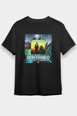 Don Diablo Siyah Unisex Tişört T-Shirt - TişörtFabrikası
