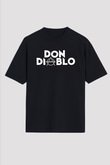 Don Diablo Siyah Unisex Tişört T-Shirt - TişörtFabrikası