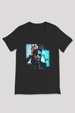 Don Diablo Siyah Unisex V Yaka Tişört T-Shirt