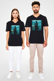 Don Diablo Siyah Unisex V Yaka Tişört