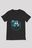 Don Diablo Siyah Unisex V Yaka Tişört