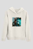 Don DiabloBaskılı Beyaz Hoodie