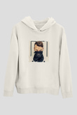 Don DiabloBaskılı Beyaz Hoodie