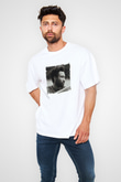 Donald Glover Baskılı Unisex Beyaz Tişört