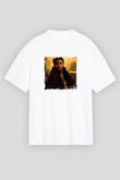 Donald Glover Baskılı Unisex Beyaz Tişört