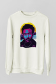 Donald Glover Beyaz Unisex Sweatshirt