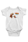 Donkey Kong Beyaz Bebek Body - Zıbın