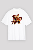 Donkey Kong Beyaz Unisex Tişört T-Shirt