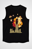 Donkey Kong Siyah Unisex  Kolsuz Tişört