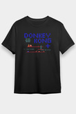 Donkey Kong Siyah Unisex Tişört