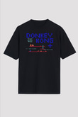 Donkey Kong Siyah Unisex Tişört