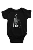 Donnie Darko Baskılı Unisex Siyah Bebek Body - Zıbın
