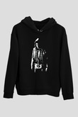 Donnie Darko Baskılı Unisex Siyah Hoodie