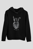 Donnie Darko Baskılı Unisex Siyah Hoodie