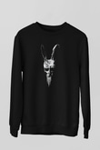 Donnie Darko Baskılı Unisex Siyah Sweatshirt