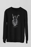 Donnie Darko Baskılı Unisex Siyah Sweatshirt