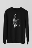 Donnie Darko Baskılı Unisex Siyah Sweatshirt