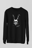 Donnie Darko Baskılı Unisex Siyah Sweatshirt