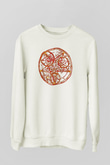 Doom Beyaz Unisex Sweatshirt
