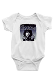 Doors Baskılı Unisex Beyaz Bebek Body - Zıbın