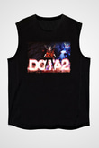 Dota 2 Siyah Unisex Kolsuz Tişört