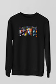 Dota 2 Siyah Unisex Sweatshirt