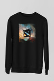 Dota 2 Siyah Unisex Sweatshirt